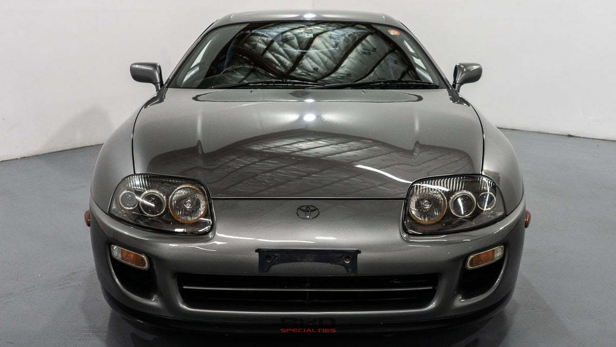 Bandai Toyota Supra Choro Q Pullback Penny Racer Toy Car