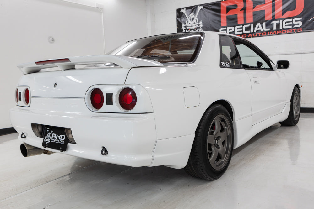 1990 White Nissan Skyline R32 GTST Type M (SOLD) – RHD Specialties LLC