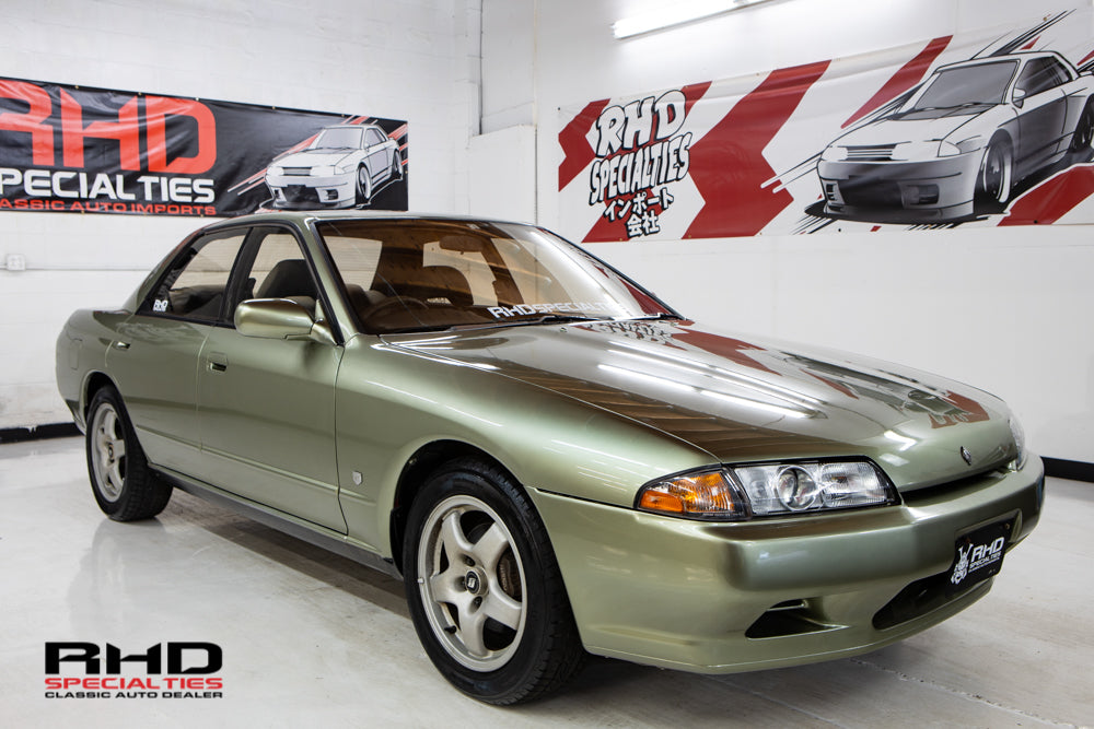 1989 Nissan Skyline R32 GTST sedan (SOLD) – RHD Specialties LLC