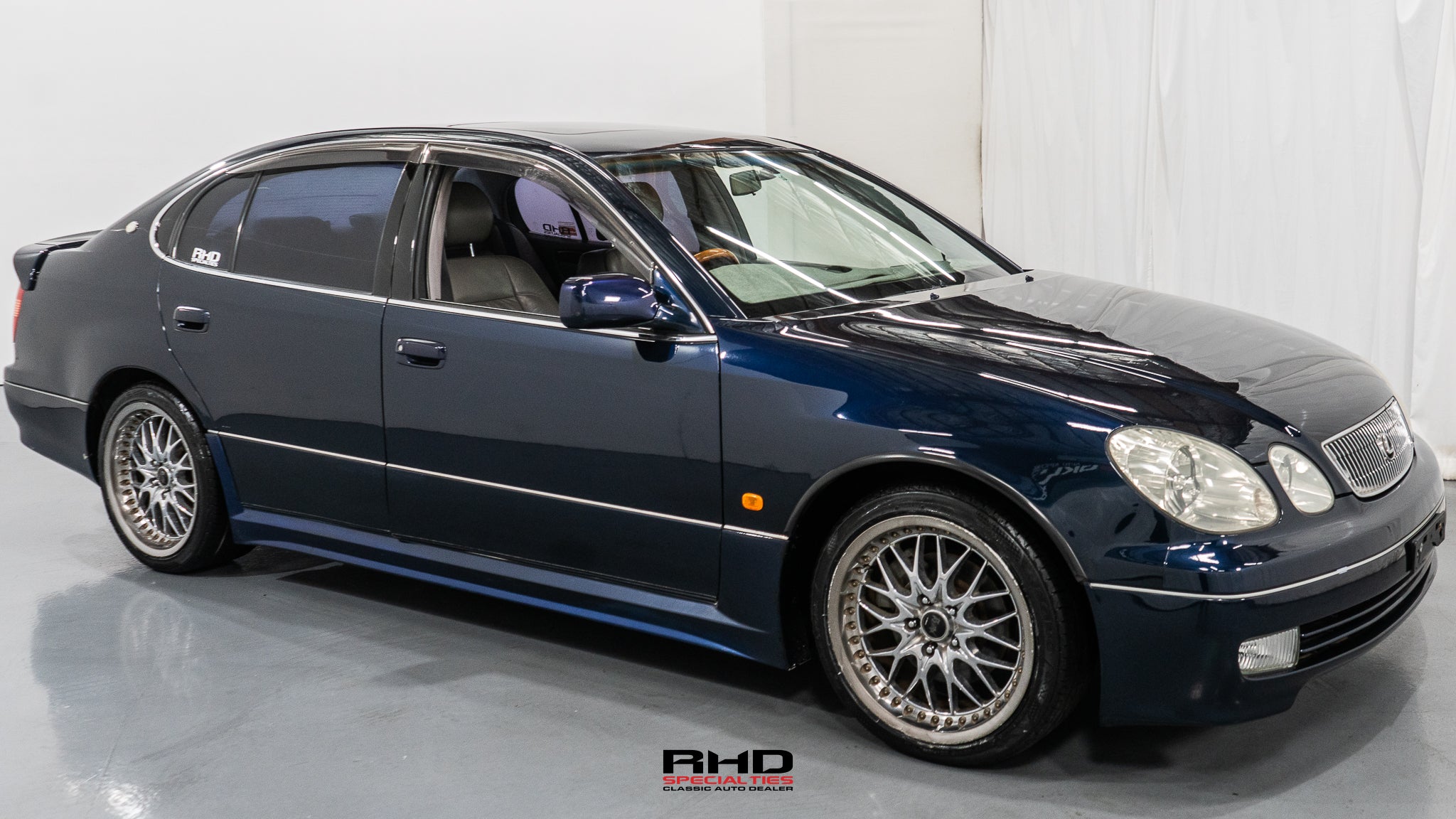 ARISTO 掛時計 シルバー 車の写真 TOYOTA ATISTO 掛け時計