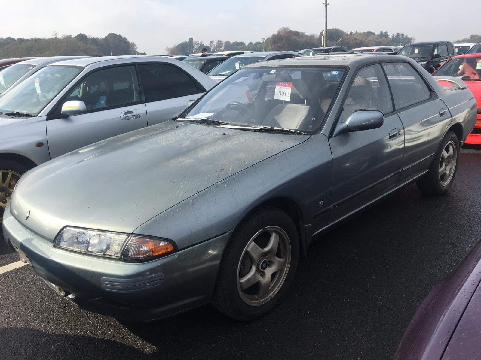 R32　スカイライン　4ドア　セダン　？　GTS-4　純正　トランク　グレー Nissan Skyline R32 Sedan GTS4 (In Process) – RHD Specialties LLC