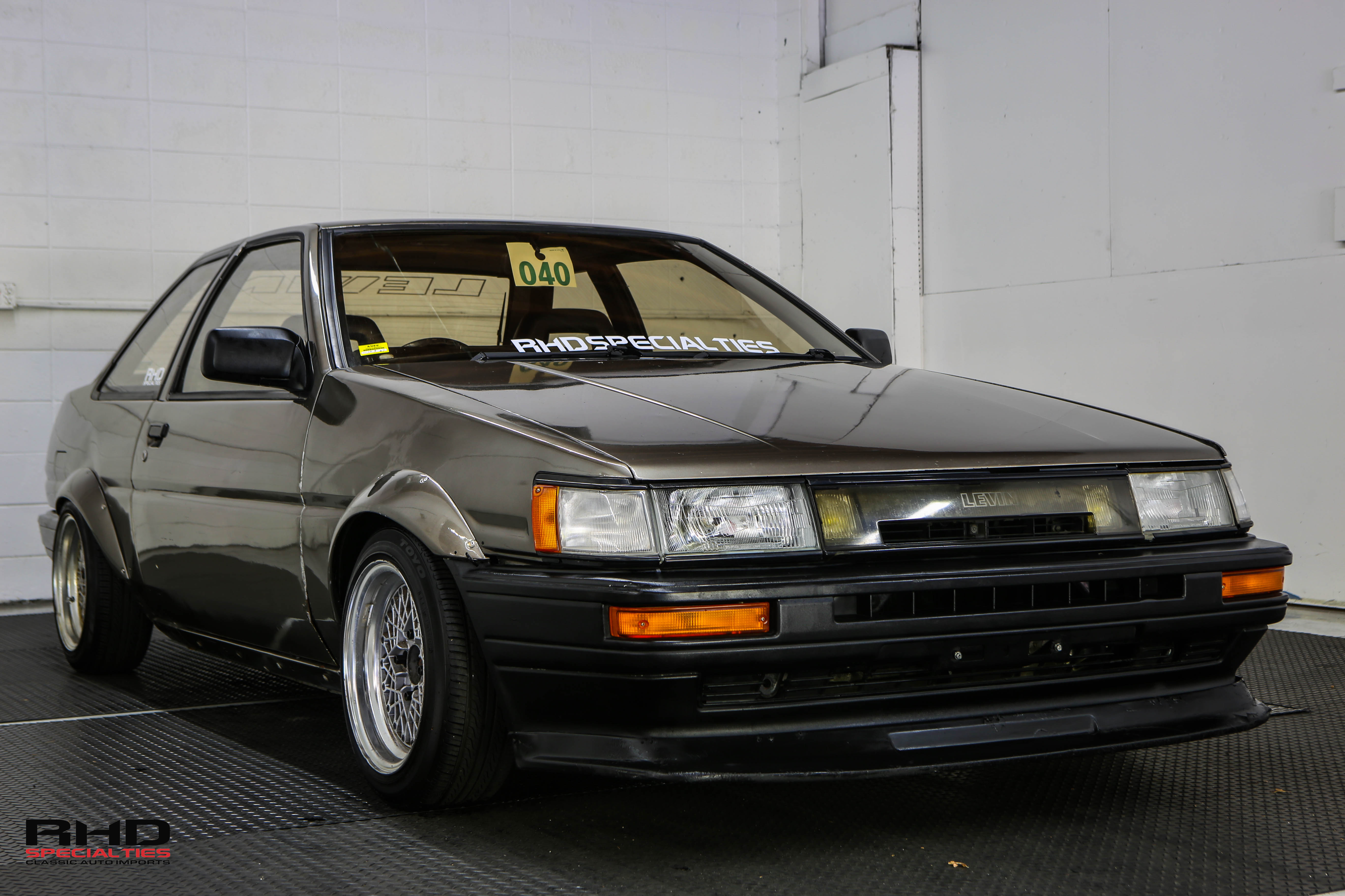 AE86 LEVIN　インドアレーサー アールシーヨンサン r32rb2o 13 inch and 14 inch 9J work equip ❤️ #ae86