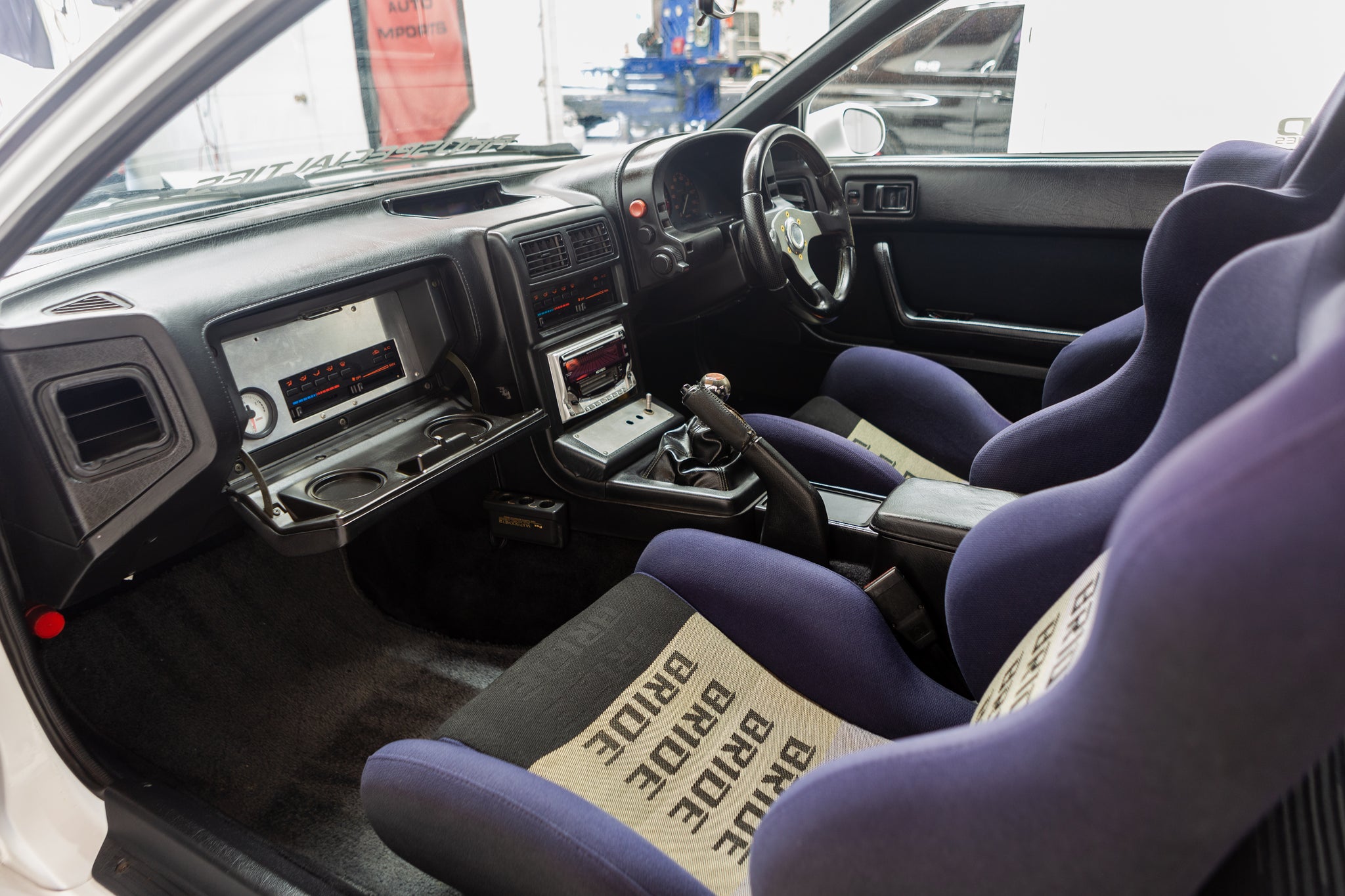 Rx7 Fc Interior 1991 White RX7 FC *SOLD* – RHD Specialties LLC