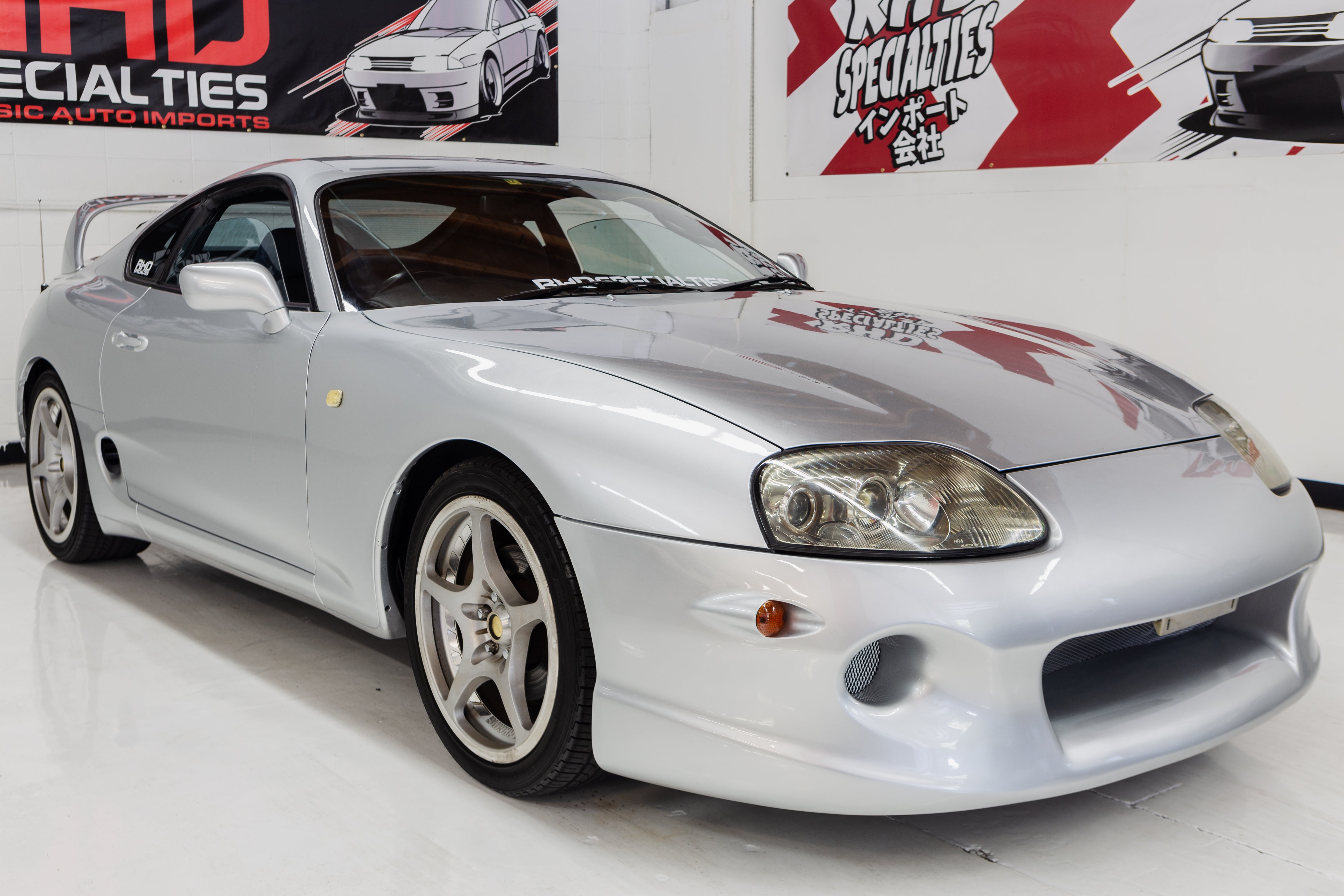 サブレーションズ セカンドスキン ホワイトグレー 1993 Toyota Supra MK4 *SOLD* – RHD Specialties LLC
