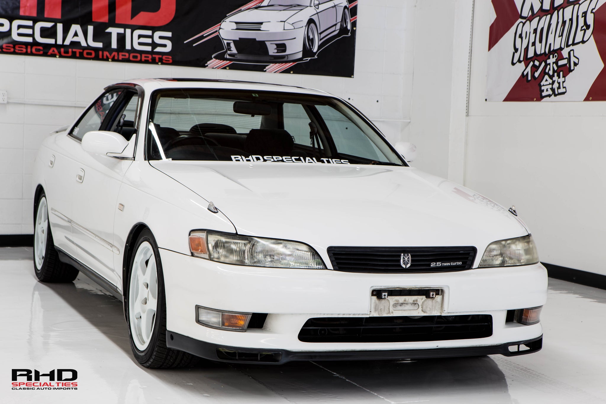 ローダウン マークII ホワイト 1993 Toyota jzx90 Mark II *SOLD* – RHD Specialties LLC