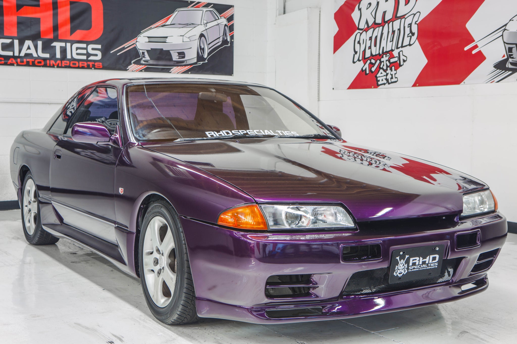 hpi NISSAN skyline GT-R （R32） ダークパープル　レア 1992 Nissan Skyline R32 GTS-t *SOLD* – RHD Specialties LLC